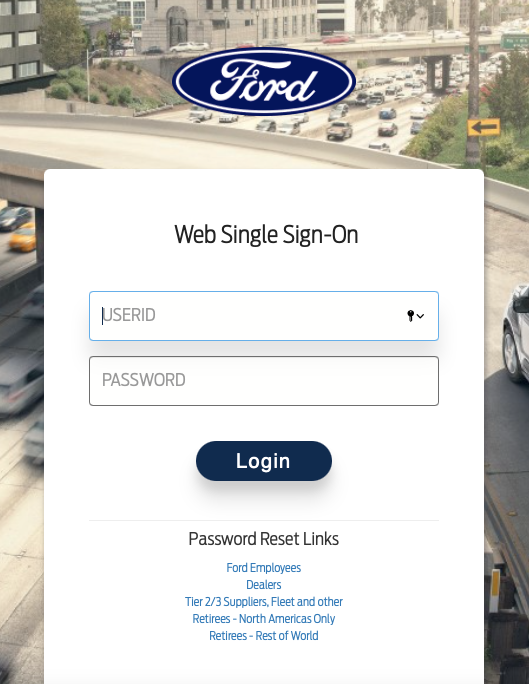 Ford Paystub Portal